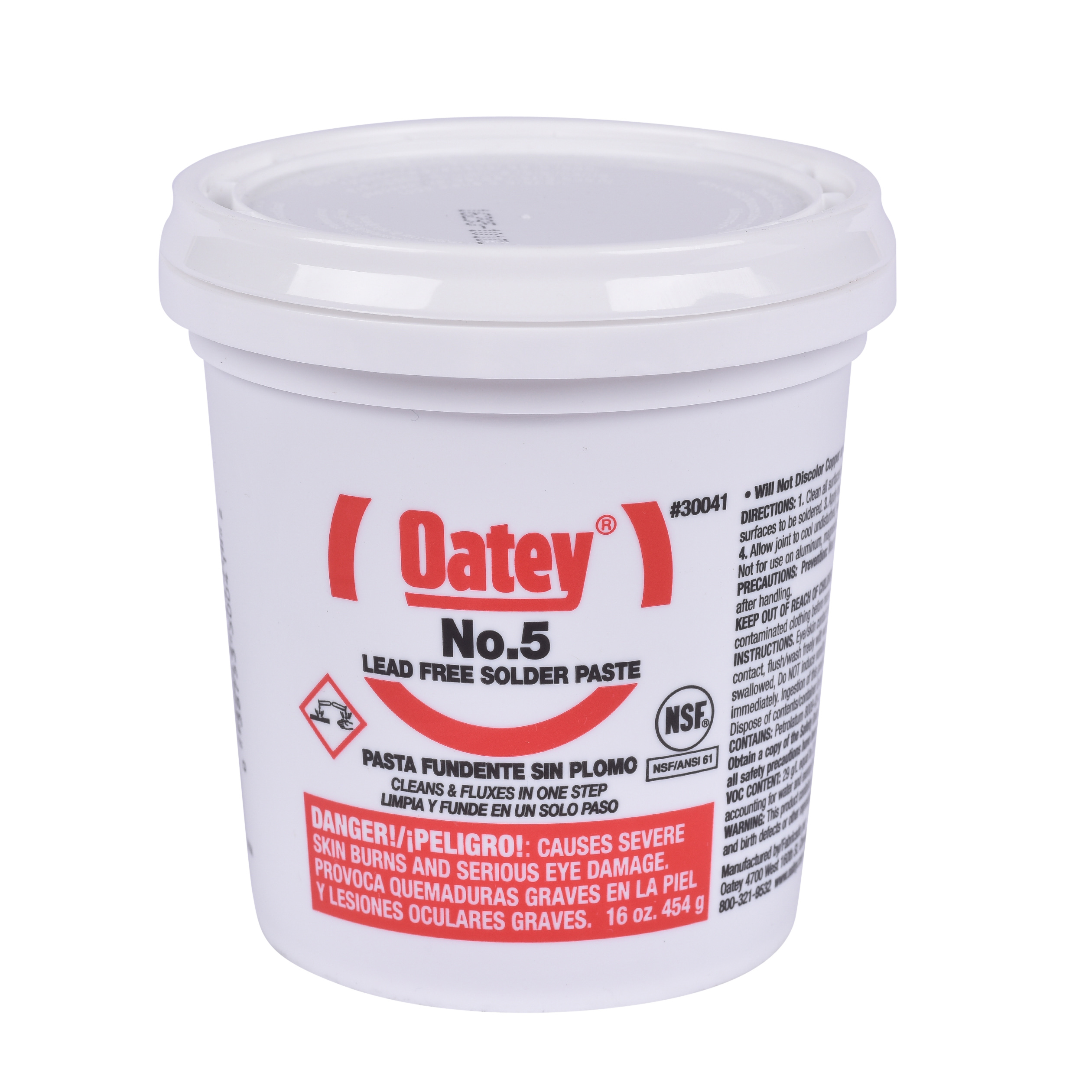 Oatey Flux 1 LB No 5 Paste  2997