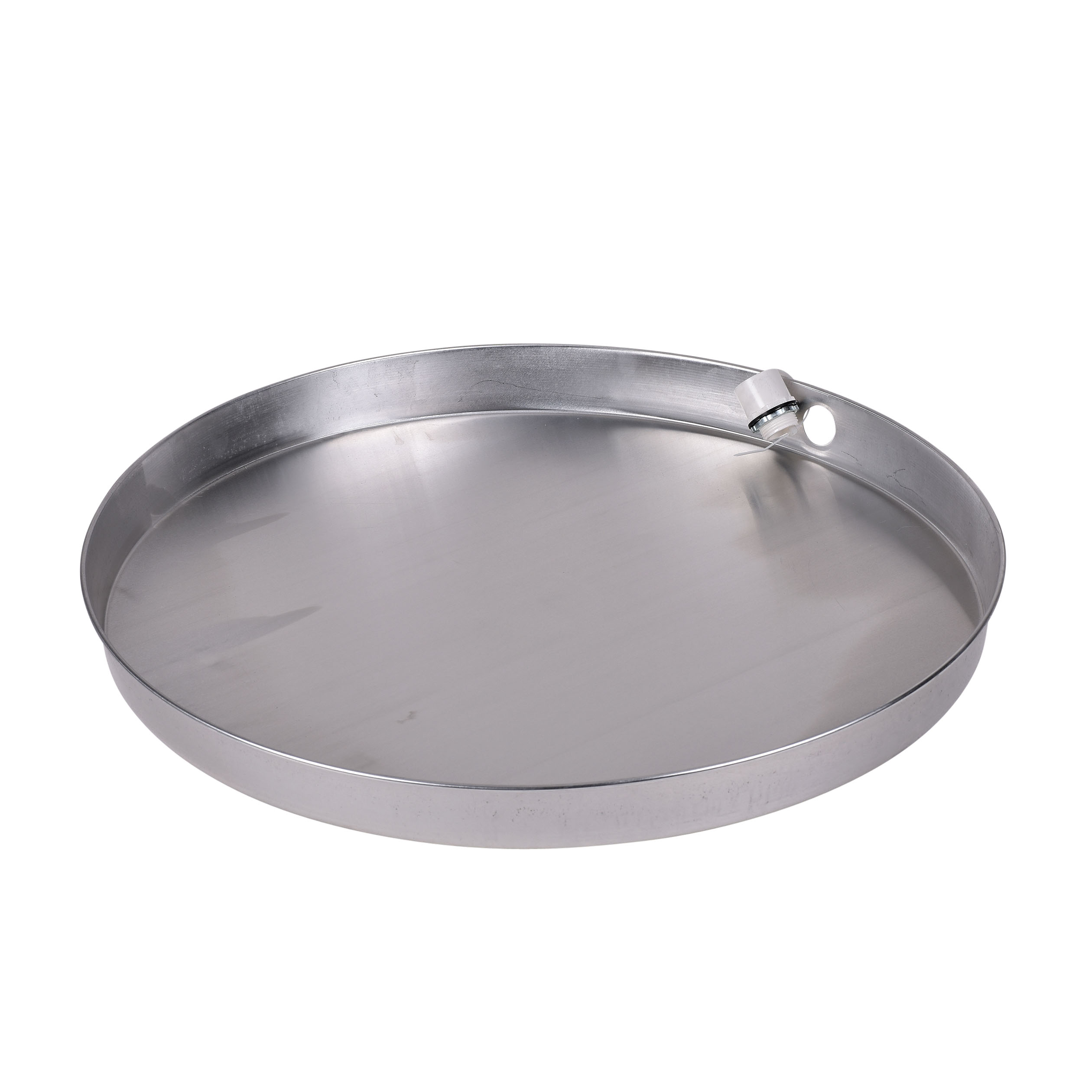 Oatey 26 In. Aluminum Water Heater Pan With 1 In. Adapter 52398