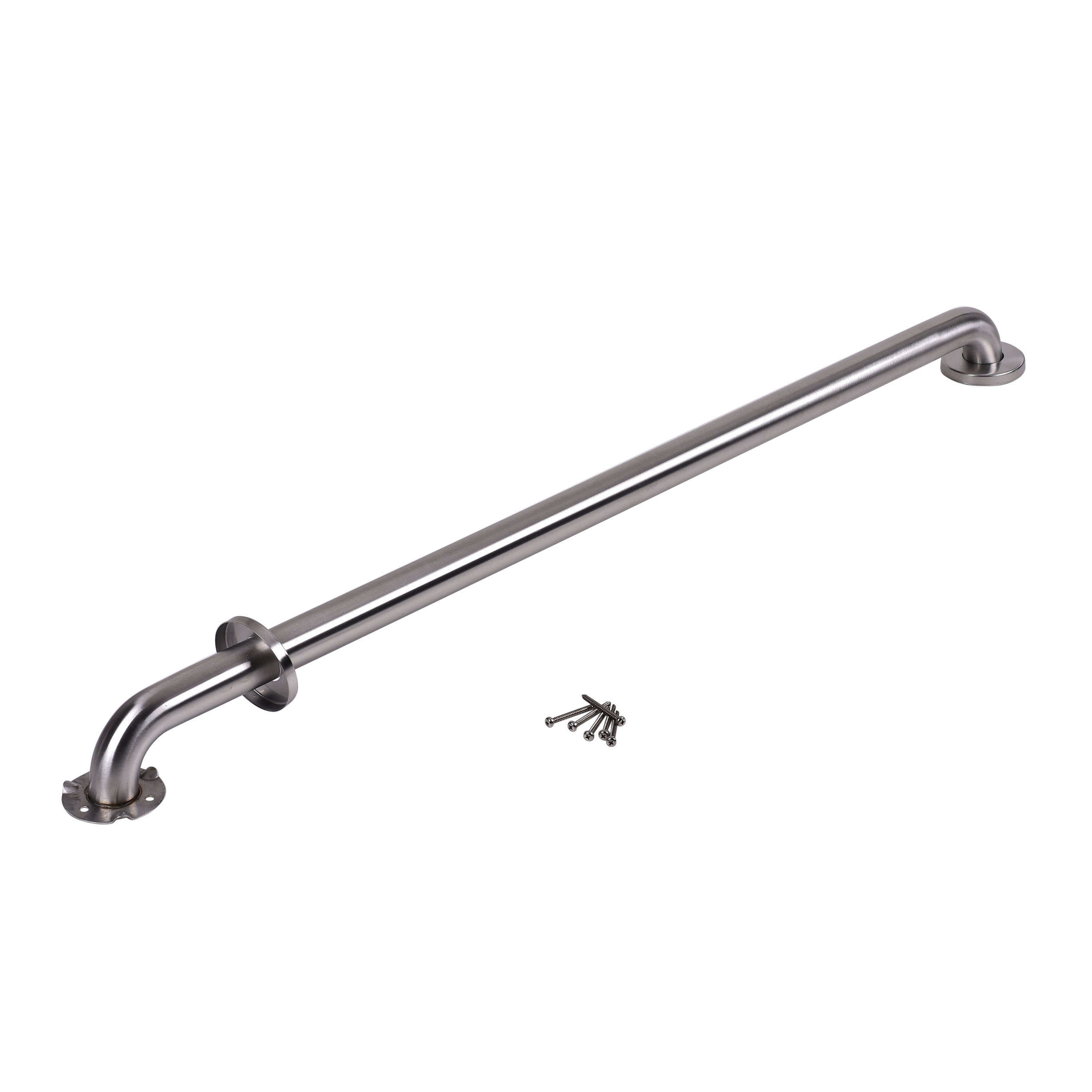 Dearborn Stainless Steel, Grab Bar 1-1/2 X 42 With Concealed Flange 18396