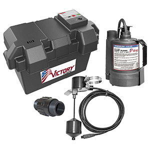 Victory Pumps Battery Back Up Sump Pump 1399368
