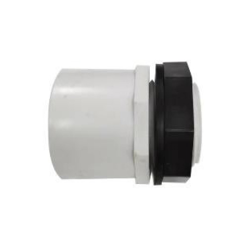 1" and 1-1/2" PVC Adapter with Plastic Nut and Washer for Water Heater Pan