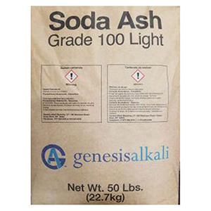 Soda Ash Grade 100 - 50 lb Bag - M. Conley Company