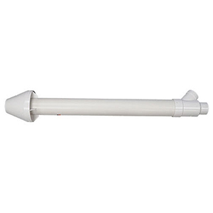 Noritz Concentric Termination Kit For Condensing Tankless Water Heater 3", PVC,  2038555