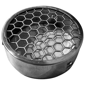 Noritz Bird Screen For PVC Termination Vent Pipe 3", Stainless Steel 1238701