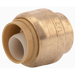 Sharkbite ½" Push Brass Cap 1479976