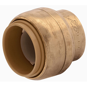 Sharkbite ¾" Push Brass Cap 1479977