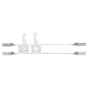 Sioux Chief ½" CTS 25 lb. Load 16 Gauge Galvanized Steel Twisted Stubout Bracket with 2 plastic Bend Support 1381409