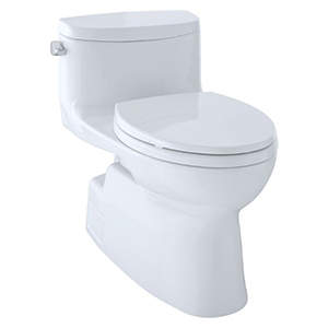 Toto One-Piece White Elongated Toilet 1329193
