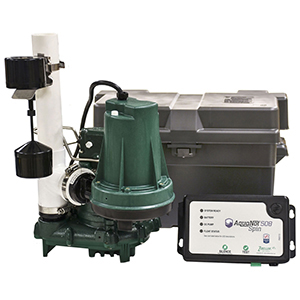 Zoeller 12 V, 6 To 39 GPM , Submersible, Pre-assembled, Sump Pump System 1841824