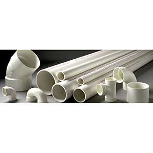 Silver-Line Plastics 1 ½" x 20' Plain End Schedule 40 White Injection Molded Virgin Rigid PVC DWV Foam Core Pipe 22224