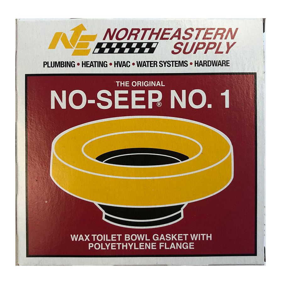 Northeastern | Northeastern | Wax, Gasket With Plastic Flange For Toilet  Closet Bowl