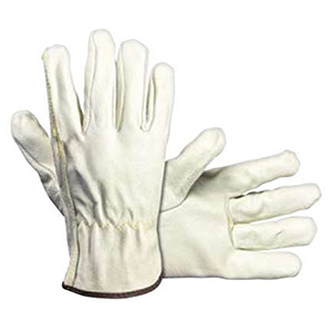 SAS Safety Driver Gloves Large, Tan, Top Grain Pigskin, Leather, Straight Thumb 2104455