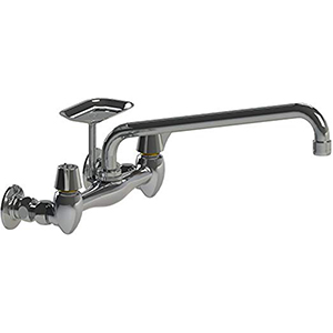 Union Brass Wall Mount Sink Faucet Spout with Soap Dish 1773484